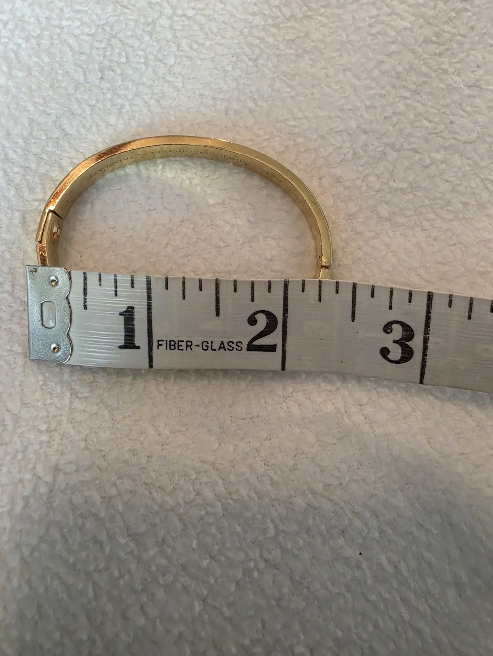 Love Bracelet by Charles REVSON Gold Bangle Bracelet - Picture 7 of 7